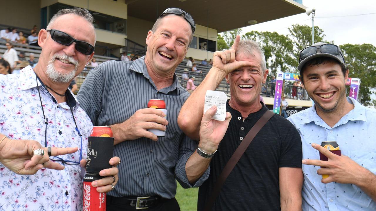 Zinc 96 race day - Graham Vincent, Wayne Dillon, Andrew McLean and Jarrod Biegel. Picture: Shane Zahner