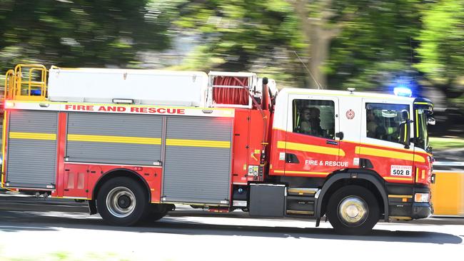 A house has been engulfed in fire in the Bundaberg region.