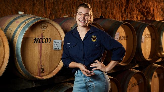 Brigitte Rodda, of Best's Great Western, is one of the few female winemakers. Picture: Supplied.