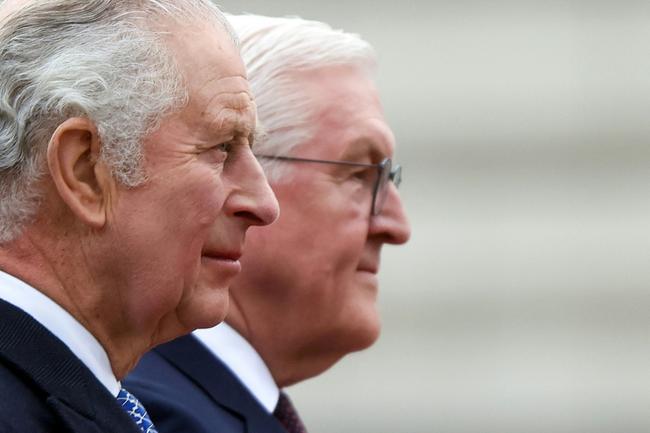 King Charles III (L) travelled to Hamburg on the final day of his state visit