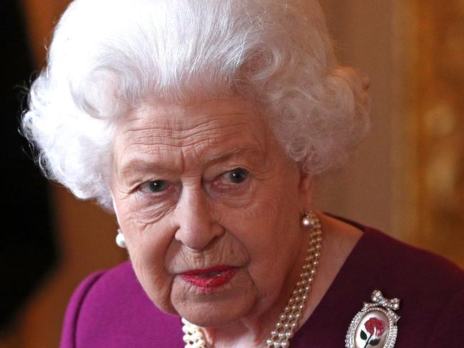 WINDSOR, ENGLAND - MAY 7: Queen Elizabeth II arrives to join members of the Order of Merit ahead of a luncheon at Windsor Castle on May 7, 2019 in Windosr, England. Established in 1902 by King Edward VII, The Order of Merit recognises distinguished service in the armed forces, science, art, literature, or for the promotion of culture. Admission into the order remains the personal gift of The Queen and is restricted to a maximum of 24 living recipients from the Commonwealth realms, plus a limited number of honorary members. (Photo by Jonathan Brady - WPA Pool/Getty Images)