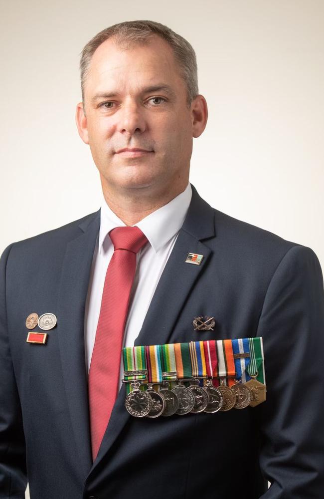 Afghanistan veteran and founder of Forsaken Fighters Australia, Inc, Jason Scanes, has been fighting to ADF interpreters to the safety of Australia for years. Picture: Supplied