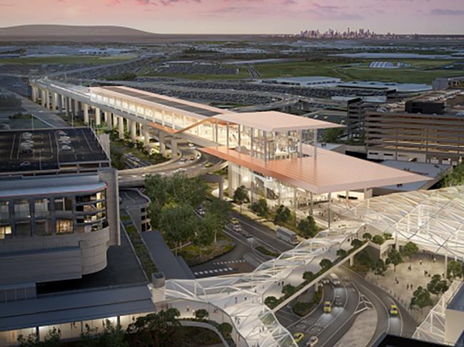 There are concerns over looming delays for the Melbourne Airport Rail Link. Picture: BigBuild.vic.gov.au