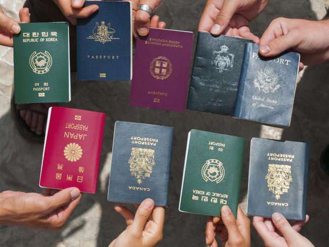 ESCAPE: PASSPORTS - International friendship and passports. Picture: iStock