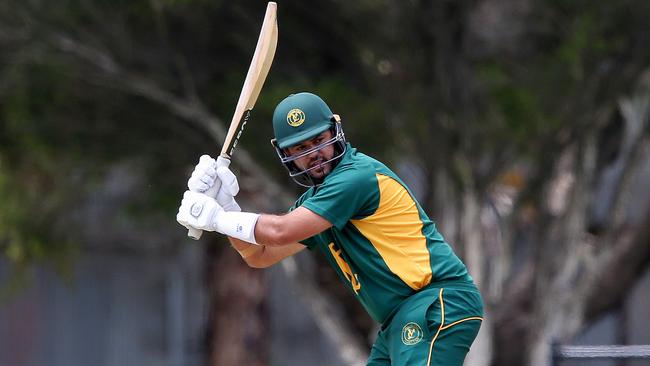 Yarraville Club captain-coach Mitch Johnstone. Picture: George Sal