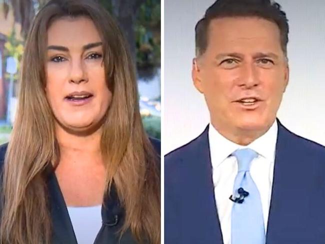 Karl Stefanovic interviews Lidia Thorpe this morning.