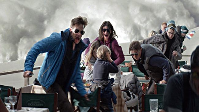 A scene from the Swedish film Force Majeure. Picture: Supplied