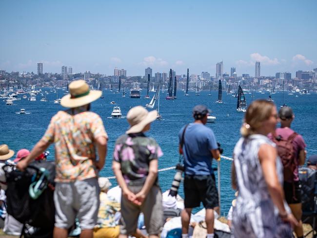 Members of the public on South Head. Picture: Julian Andrews
