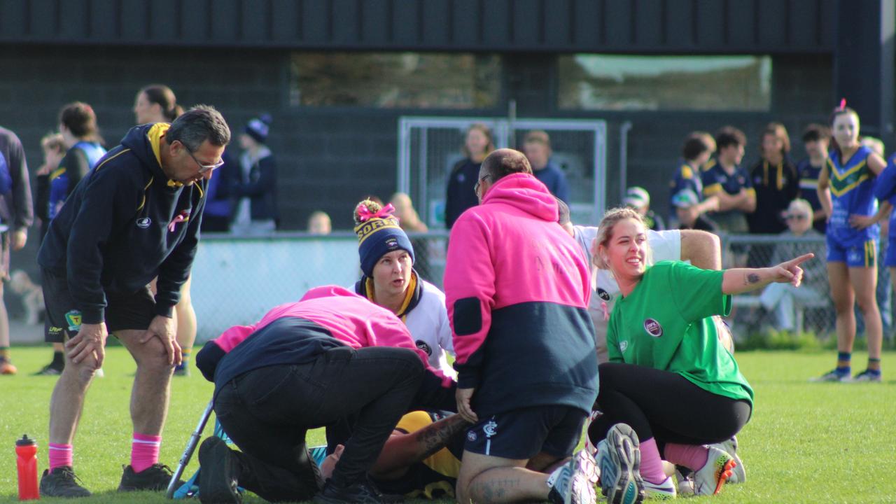 Local footy game called off due to horror injury
