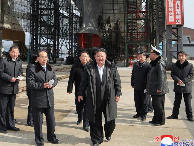 Ties between Pyongyang and Seoul are at one of their lowest points in years. Picture: KCNA VIA KNS/AFP