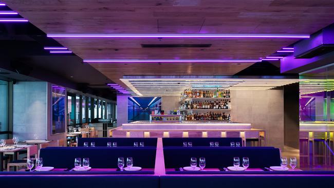 Yakimono pulses big Japanese izakaya energy across two neon-lit levels and a grand terrace.