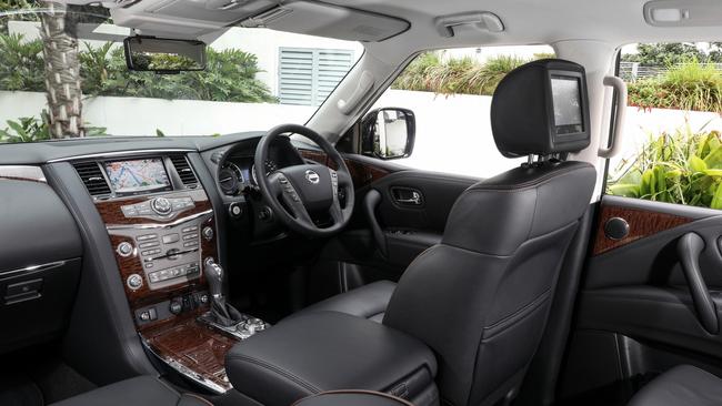 Enormous: Inside the Nissan Patrol. Picture: supplied