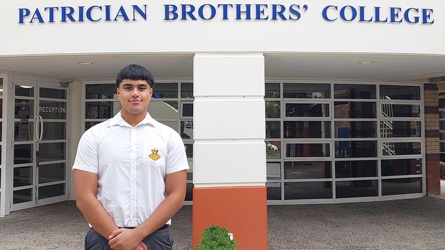 Patrician Brothers' College captain Emmanuel Crichton.