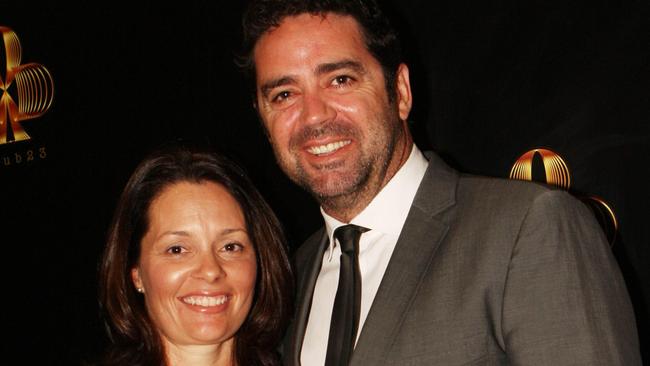 Garry Lyon and wife Melissa.