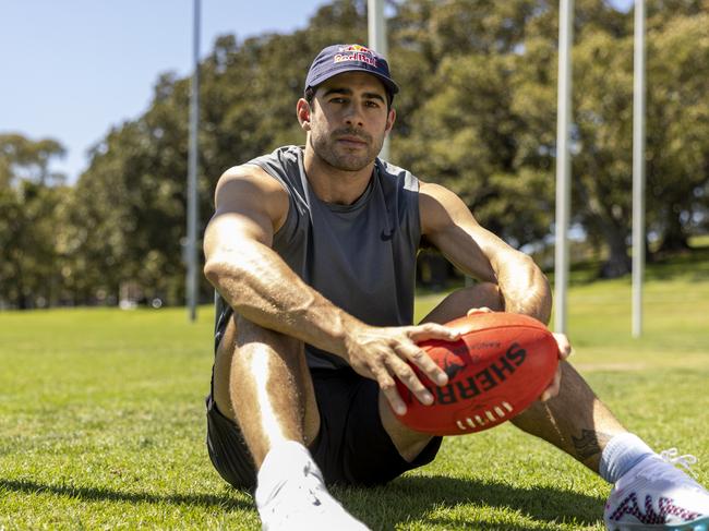 Christian Petracca poses for a portrait in Sydney, Australia on March 6, 2023 // Ken Leanfore / Red Bull Content Pool // SI202304160214 // Usage for editorial use only //