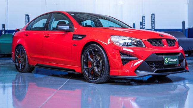 A 2017 HSV GTSR W1 is one of just 247 built and has 50km on the clock.