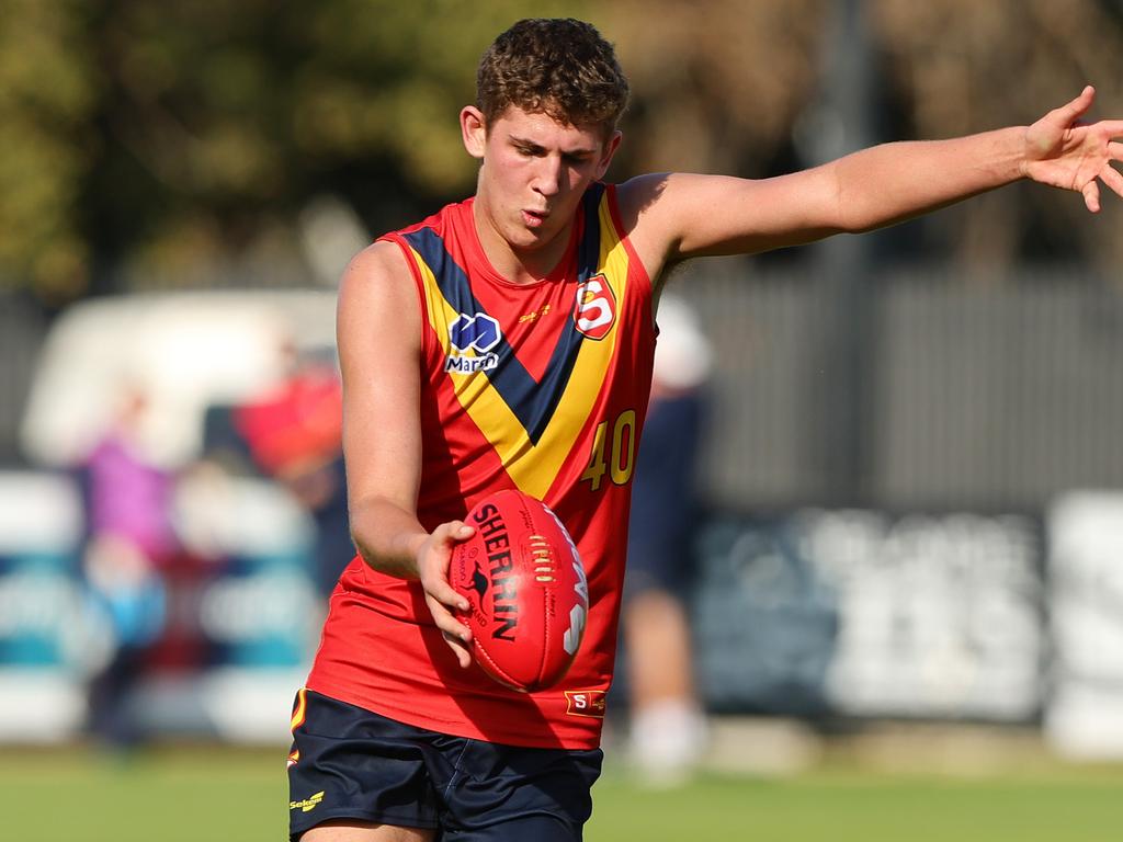 Alex Dodson is an exciting talent. Picture: Sarah Reed/AFL Photos via Getty Images