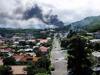 Island nation erupts into violence, three dead