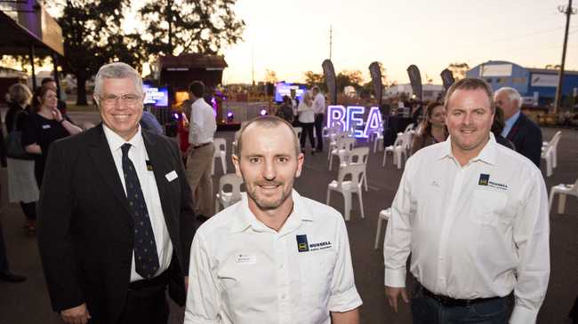 Representing RME are (from left) John Howard, Matt Holland and Matt Mellor at the Business Excellence Awards 2020 launch at Tilly's, Wednesday, September 9, 2020. Picture: Kevin Farmer