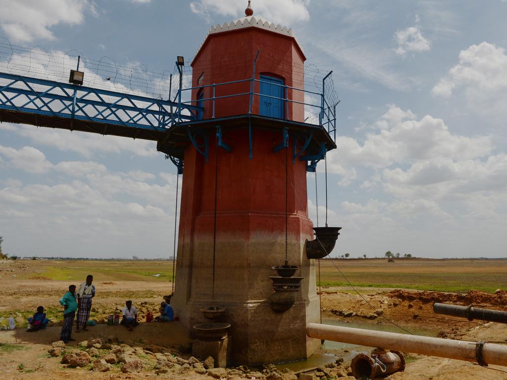 Water levels in the four main reservoirs in Chennai have fallen to one of its lowest levels in 70 years, according to Indian media reports. Picture: AFP