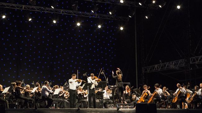 The event brings the Sydney Symphony Orchestra to the west in a free concert. Picture: Jamie Williams