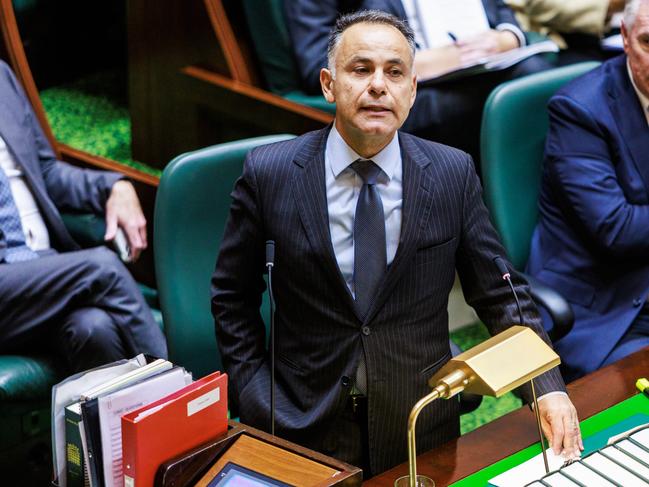 Opposition leader John Pesutto during question time at Victorian parliament. Picture Aaron Francis