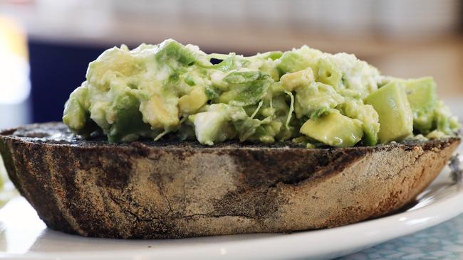 Enterprising chef Emma Jeffrey released an $11 smashed avocado for penny-pinchers in the midst of the furore. Picture: Aaron Francis