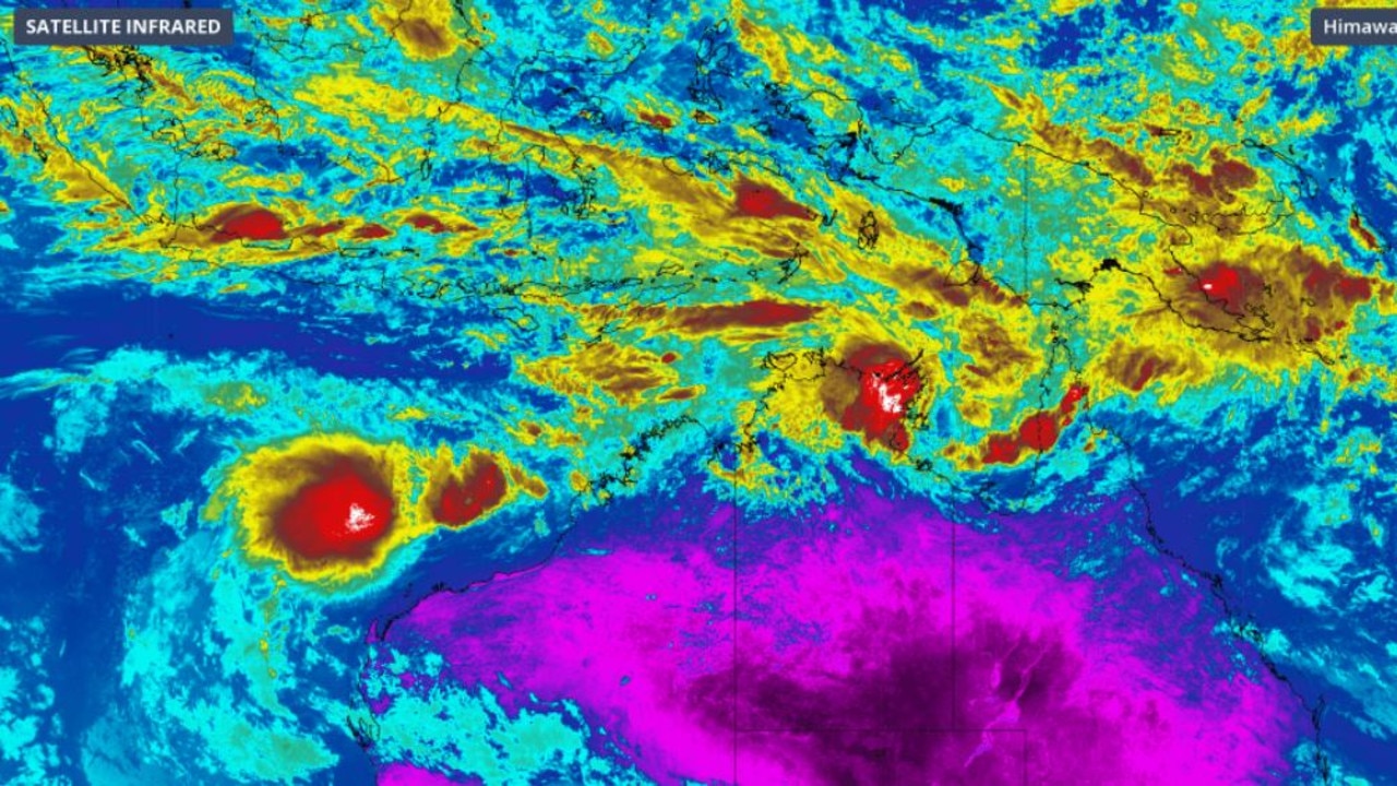 A cyclone warning is in place for the Northern Territory. Picture: WeatherZone