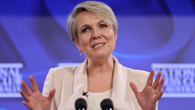 Minister for the Environment and Water Tanya Plibersek just proved she cannot tell the difference between science and religion. Picture: Gary Ramage