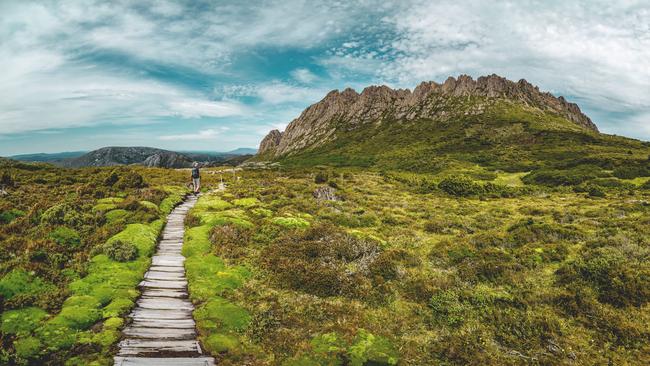 Overland Track at Cradle Mountain.