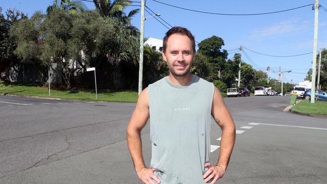 Mr Gundersen, 31, a paramedic, sees the economic benefit of the tram. Picture: Richard Gosling