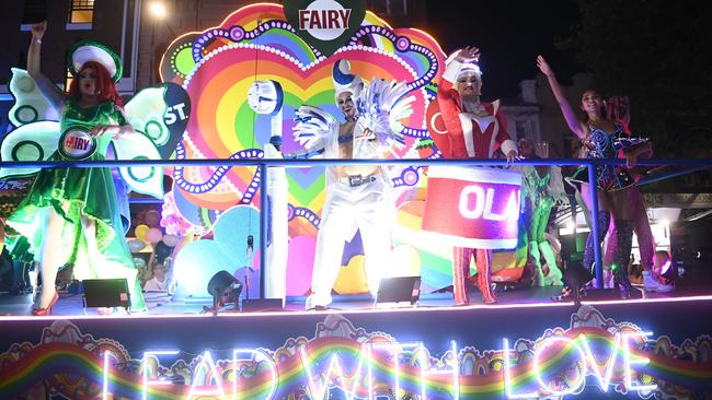 The Fairy float. Picture: NCA NewsWire/Jeremy Piper