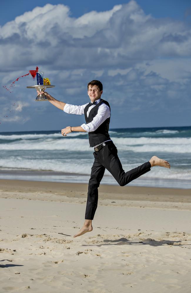 House of Brews bartender, Alastair Scanlon has taken out the top bartender in Best of the Gold Coast. Picture: Jerad Williams