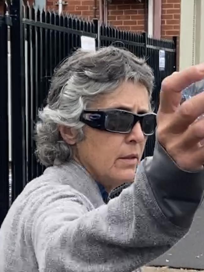 Tomingley woman Raynor Jones leaves Dubbo Local Court on November 10, 2021 after she appeared for the first time following her arrest. Picture: Ryan Young