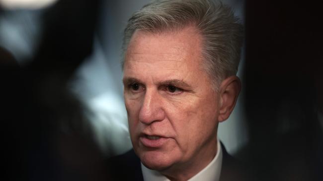 Former U.S. Speaker of the House Kevin McCarthy. Picture: Win McNamee/Getty Images/AFP