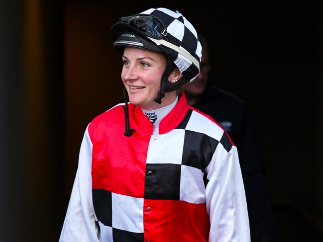 MELBOURNE, AUSTRALIA - OCTOBER 18: Jamie Kah is seen during Melbourne Racing at Caulfield Racecourse on October 18, 2023 in Melbourne, Australia. (Photo by Vince Caligiuri/Getty Images)