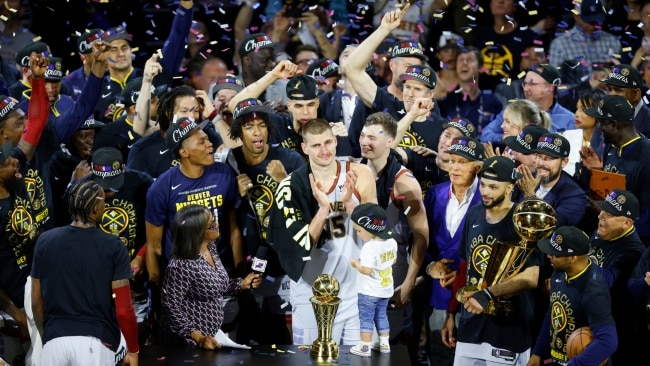 Nikola Jokic and the Denver Nuggets have won their first NBA Championship. Picture: Justin Edmonds/Getty Images