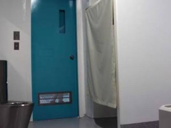 The picture of the prison cell Tajjour shared while calling for peace. Picture: Instagram