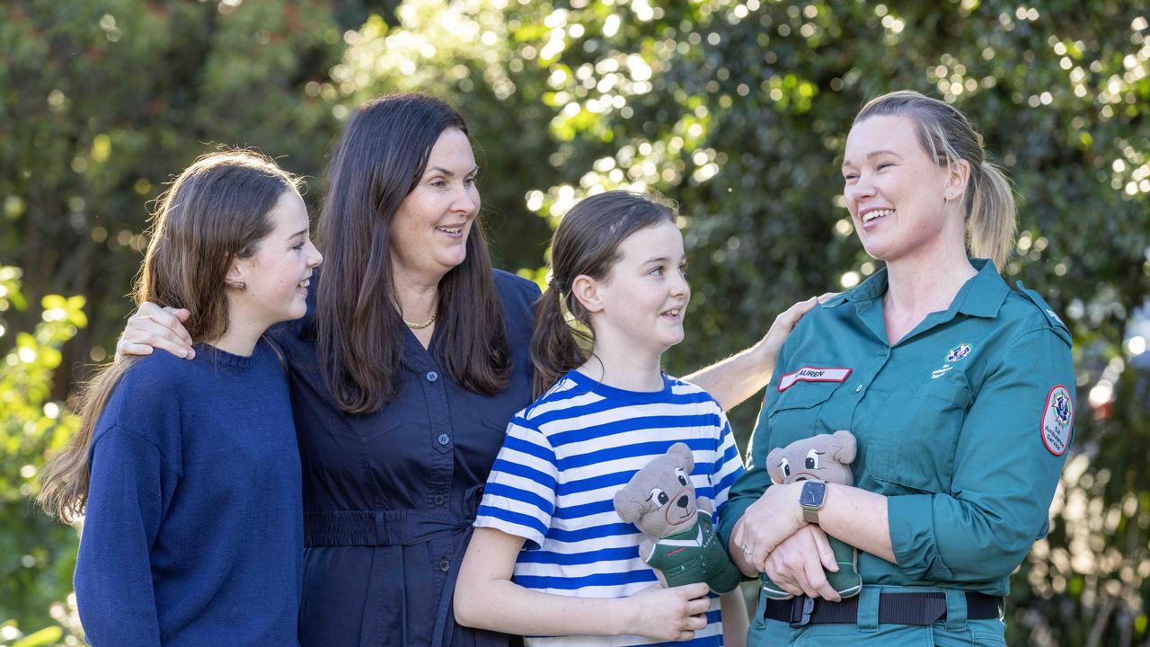 Mum Lisa Sculley is extremely proud of her girls. Picture: Kelly Barnes