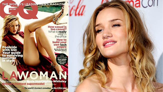 Rosie Huntington-Whiteley was mocked at school for having small