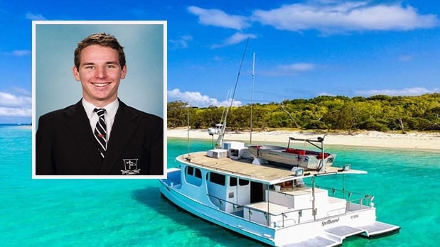 Zach Robba was killed in a shark attack off North West Island. Photo: Supplied