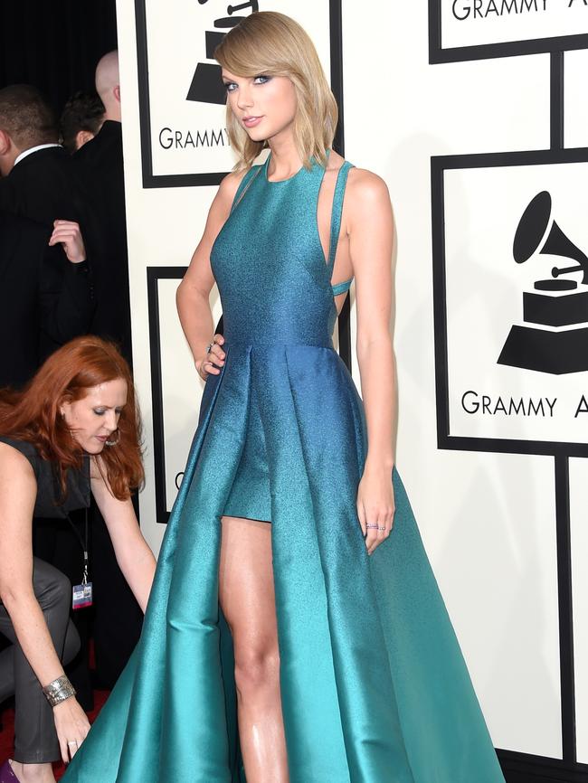 Thigh high ... Taylor Swift. Picture: Jason Merritt/Getty Images