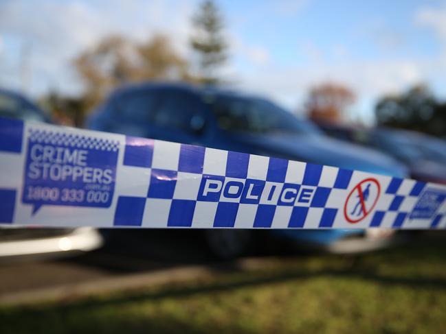 MELBOURNE, AUSTRALIA- NewsWire Photos June 25 2022,  Generic View of Police line tape at a crime scene.Picture: NCA NewsWire /Brendan Beckett