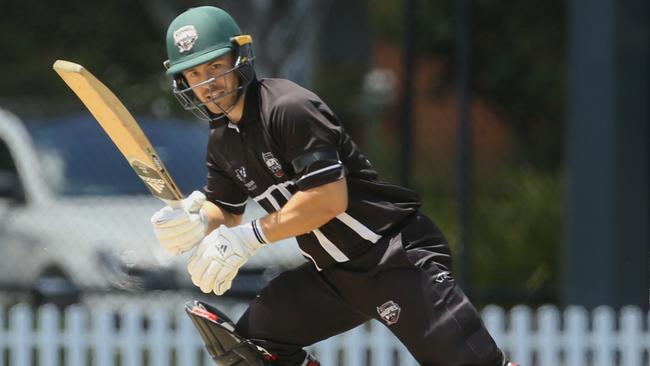 Simon Hill in action for Camberwell. Picture: Stuart Milligan