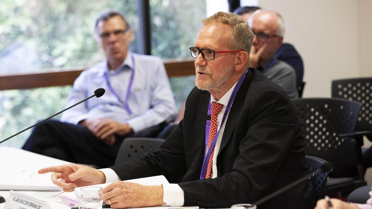 CCC chair Alan MacSporran has investigated various corruption leads. Picture: AAP Image/Attila Csaszar