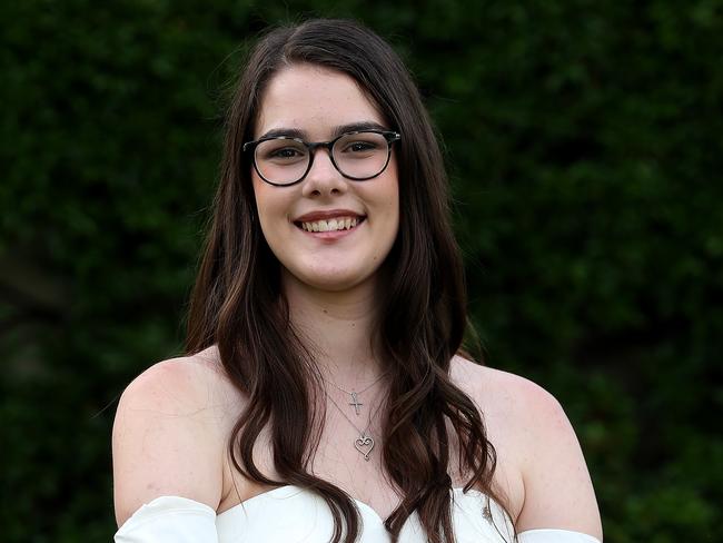 Wollongong’s Macinley Butson, 18, is an inventor and inspiration to girls across the world. Picture: News Corp