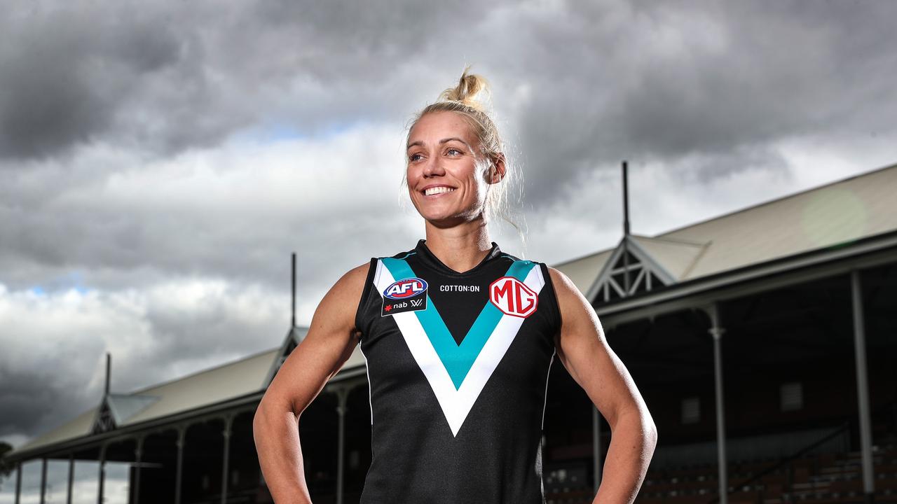 Phillips has a big year ahead as the marquee signing with Port Adelaide for the new AFLW season later in 2022.