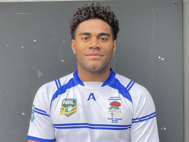 NSW CCC and Holy Cross College player Jope Rauqe.