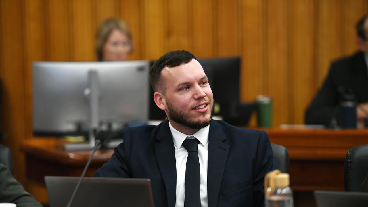 Councillor Brodie Phillips. Townsville City Council general meeting. Picture: Shae Beplate.