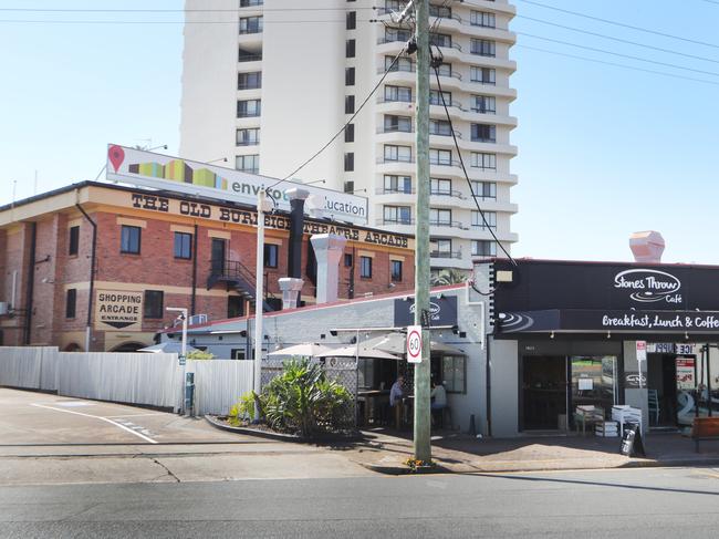 the Iconic Old Burleigh Theatre Arcade has been sold, and its fate depends on the success of a last-minute bid by Gold Coast City Council to preserve it. Picture Glenn Hampson